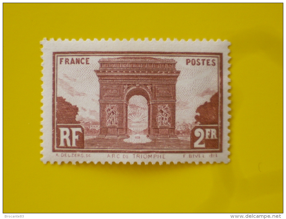 ARC DE TROMPHE N°258 Trés Bon état - Neufs