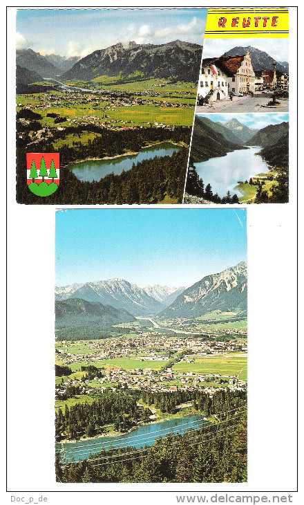 Österreich - 2 AK - Reutte In Tirol Am Urlsee - Reutte