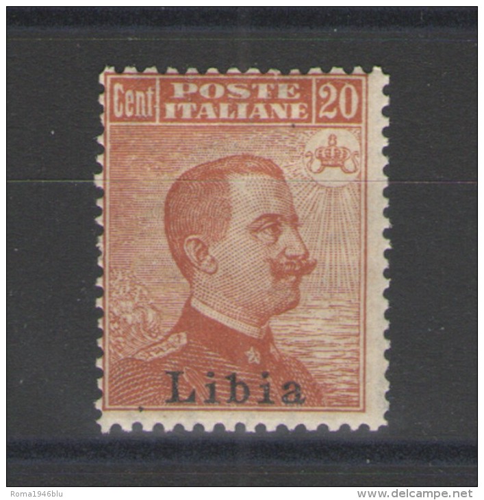 LIBIA 1918 20 C. ** MNH - Libya
