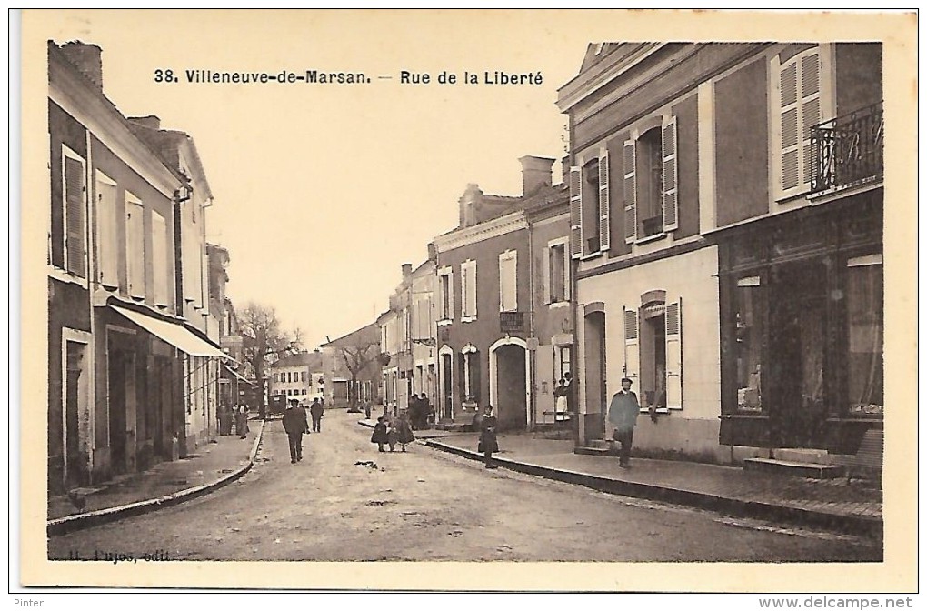 VILLENEUVE DE MARSAN - Rue De La Liberté - Villeneuve De Marsan