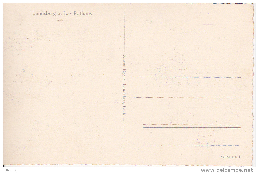 AK Landsberg - Rathaus (3213) - Landsberg