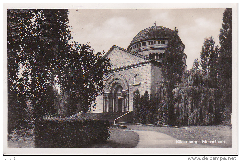 AK Bückeburg - Mausoleum (3218) - Bueckeburg