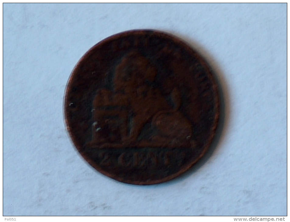 Belgique 2 Cents 1863 Centimes - 2 Cent