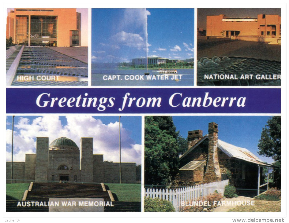 (PH 741) Australia - ACT - Canberra Greetings - Canberra (ACT)