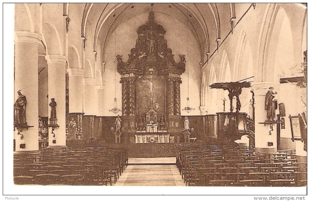 Oostkerke (Damme-Brugge)-binnenzicht Van De Kerk-Uitgever R.Schutyser, Oostkerke, Brugge - Damme