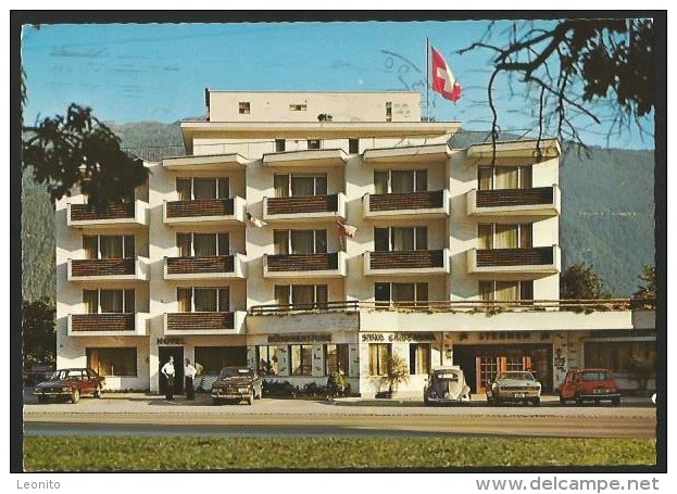 DOMAT/EMS An Der San Bernardino-Strasse Hotel STERNEN 1979 - Domat/Ems