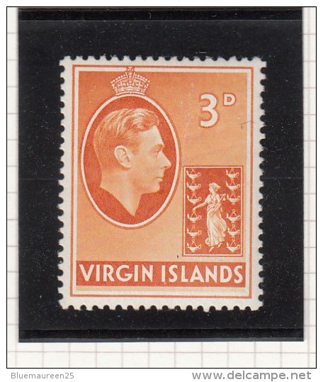 King George VI - 1938 - Iles Vièrges Britanniques