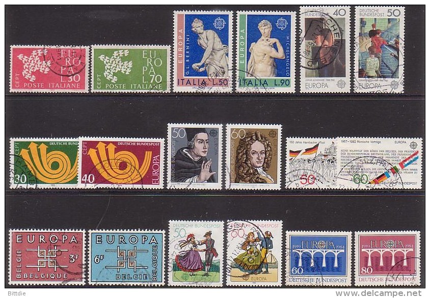 Europa/Cept-Lot, O  (2752) - Collections