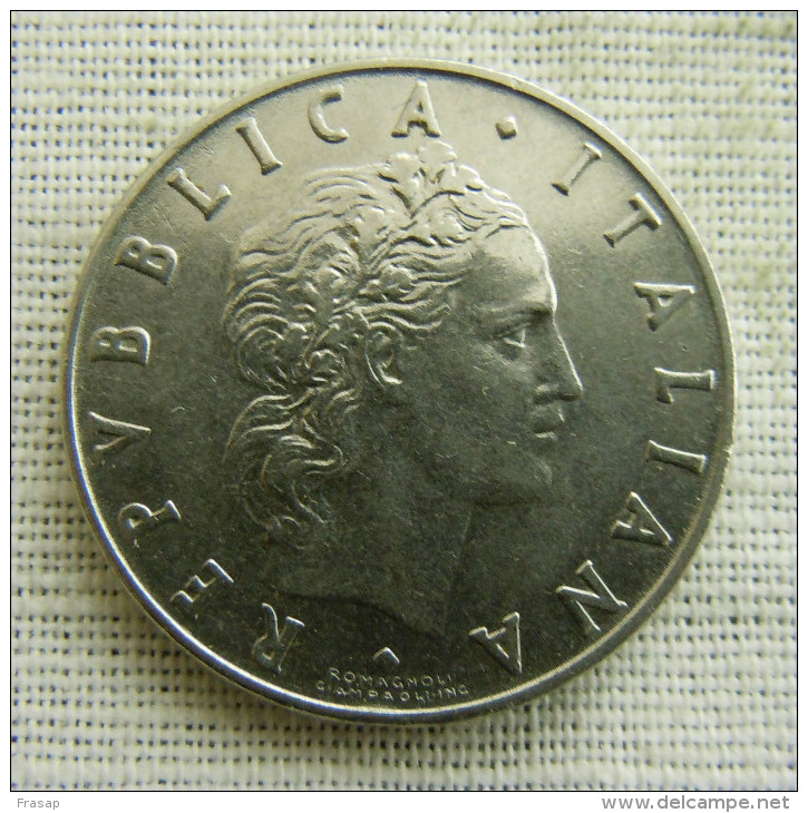 ITALIA-ITALY 50 LIRE 1954 SCARSE - 50 Lire