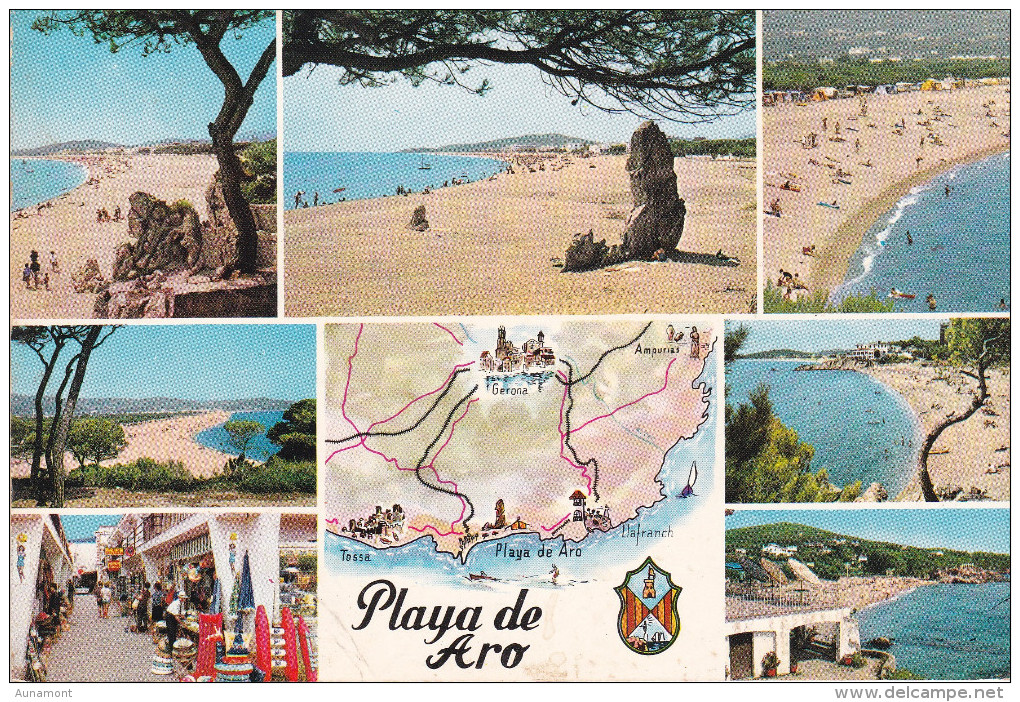 España--Gerona--Platja D'Aro--Varias Vistas---a, Francia - Mapas