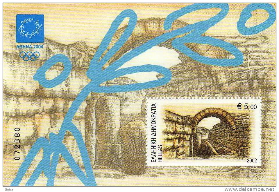 Greece / S/S / Landscapes / Castles / Walls - Unused Stamps