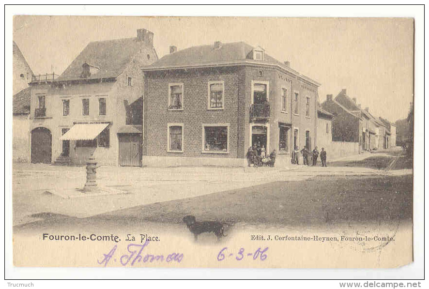 E3643 - FOURON - LE - COMTE  -  La Place - Voeren