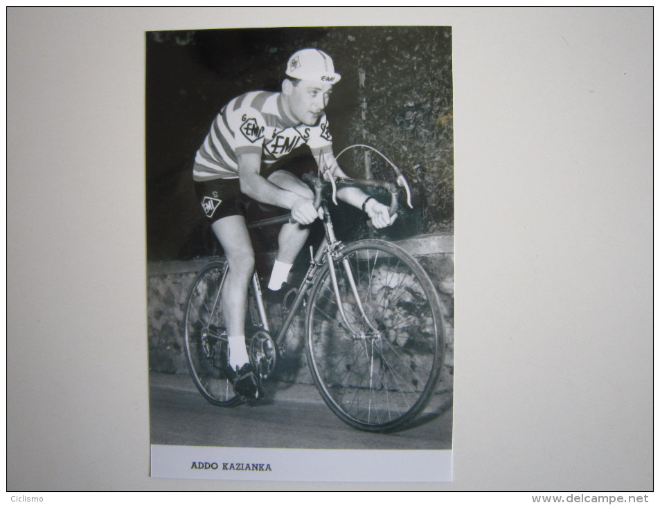 CYCLISME CICLISME RADSPORT WIELRENNEN :  Aldo  KAZIANKA  EMI     Reproduction - Cycling