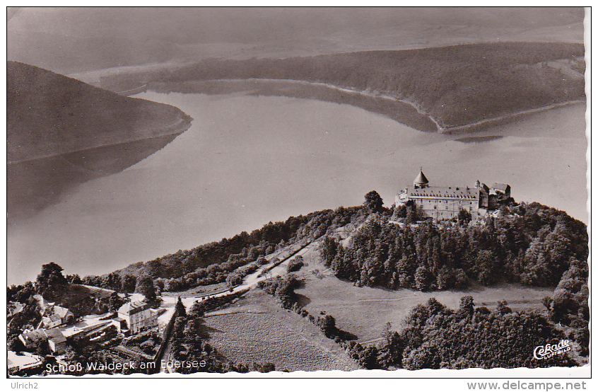 AK Edertalsperre - Schloss Waldeck Am Edersee (3241) - Edersee (Waldeck)