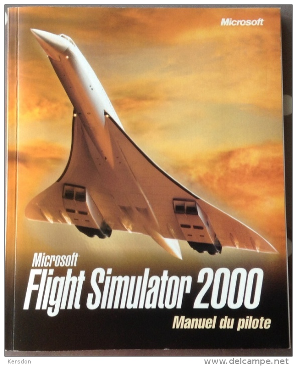 Manuel De Pilotage Flyght Simulator 2000 De Microsoft - Juegos De Sociedad