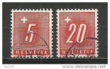 Switzerland ; 1938 Postage Due Stamps - Taxe