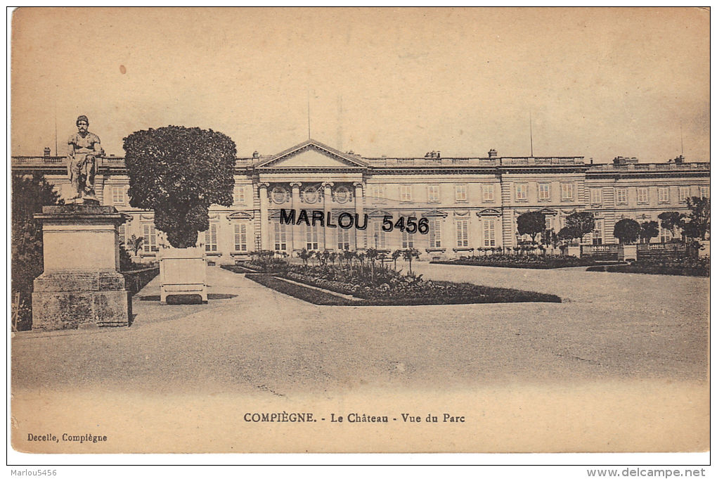 CHATEAU DE COMPIEGNE -3 CPA - 5 - 99 Cartes