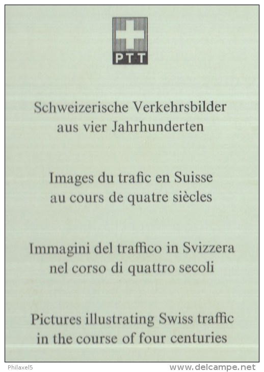 Postvervoer Zwitserland - 400 Jaar Zwitsers Vervoer - Schweizer Alpenpost Simplon - Postbus - R8 - Ongebruikt - Post