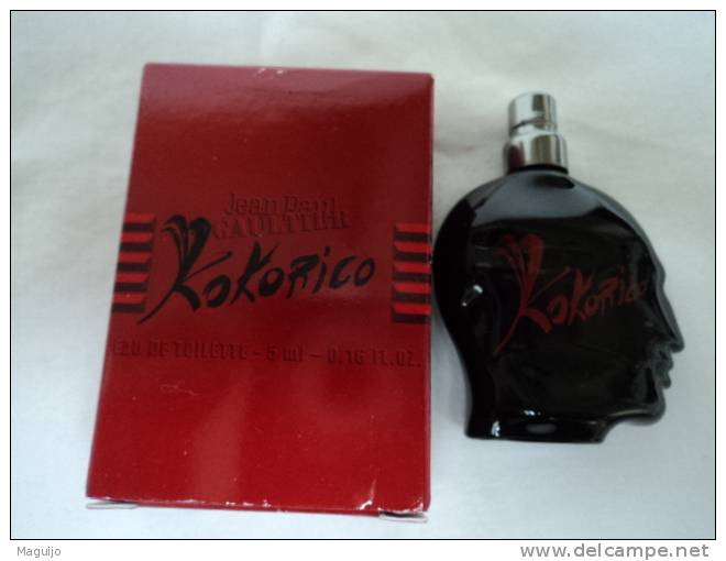 GAULTIER " KOKORICO"  " MINI EDT  5  ML  VOIR & LIRE !! - Miniatures Womens' Fragrances (in Box)