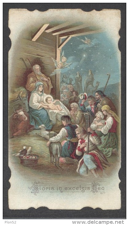 7189-NATIVITA´-SANTINO-HOLY CARD-CROMOLITO - Santini