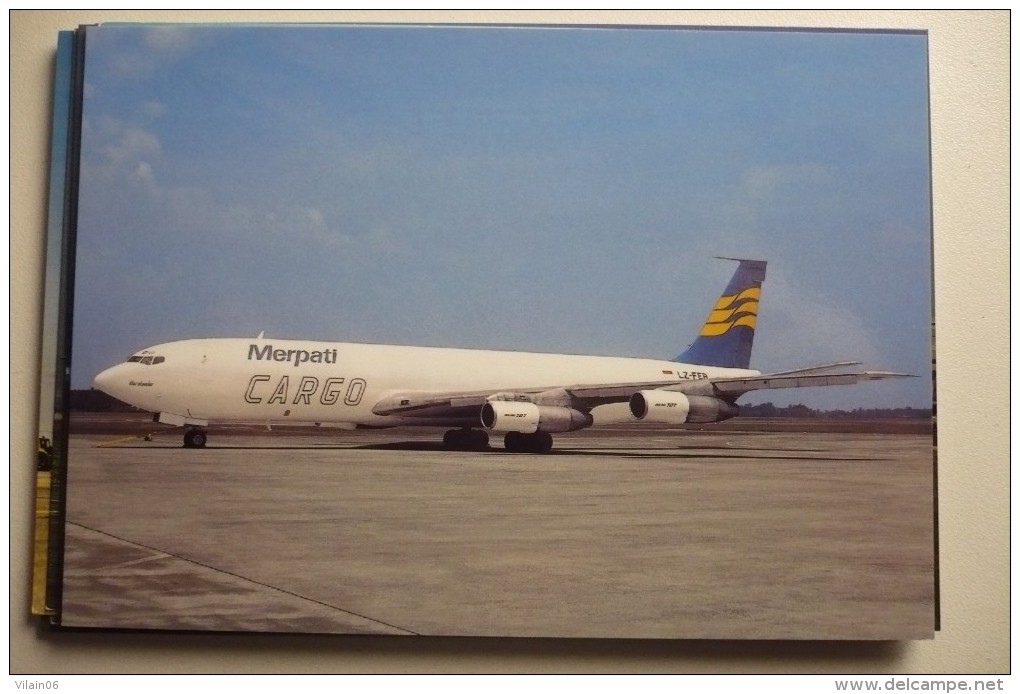 B 707 323C    MERPATI CARGO   LZ FEB - 1946-....: Ere Moderne