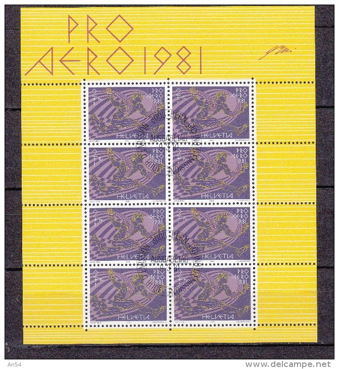 1981 PA    FEUILLET N° 048    OBLITERE    CATALOGUE SBK - Gebraucht