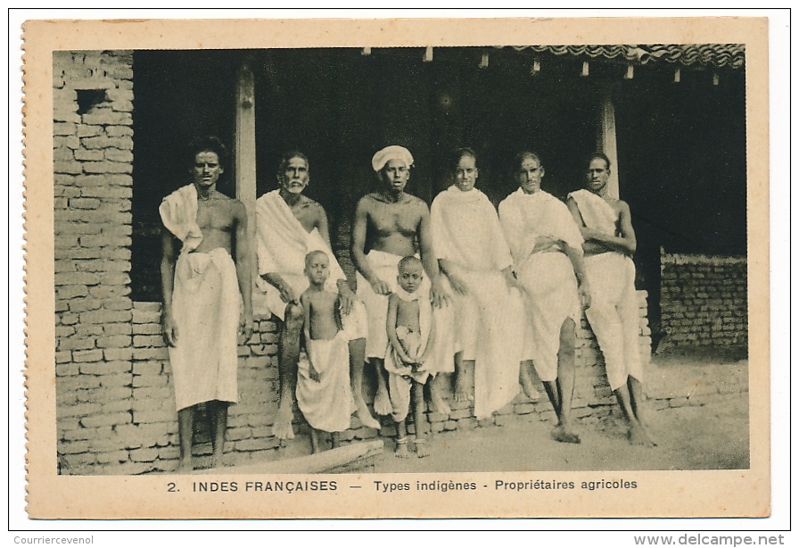 CPA - INDES FRANCAISES - Types Indigènes - Propriétaires Agricoles - Indien