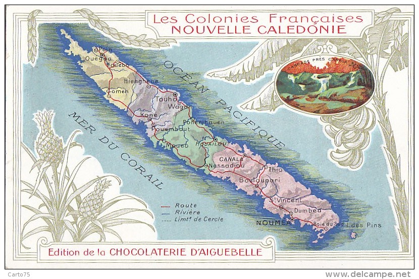 Océanie - Nouvelle Calédonie / Géographie Ile - Nieuw-Caledonië