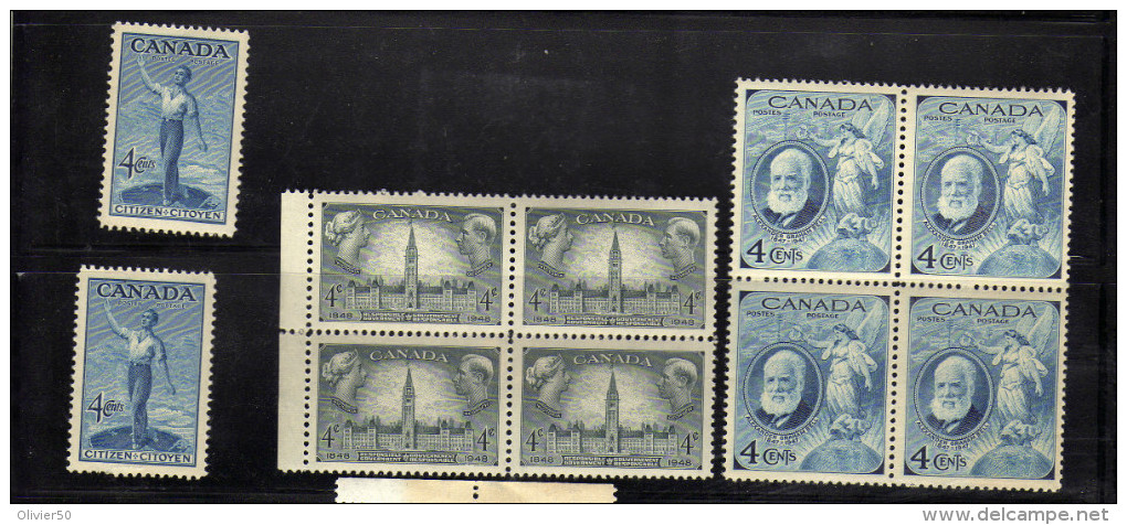 Canada (1947)  - Lot De Neufs* - Nuevos