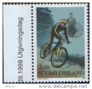 Finlandia - Finland 1998 Sport Cycling 1v Complete Set ** MNH - Unused Stamps