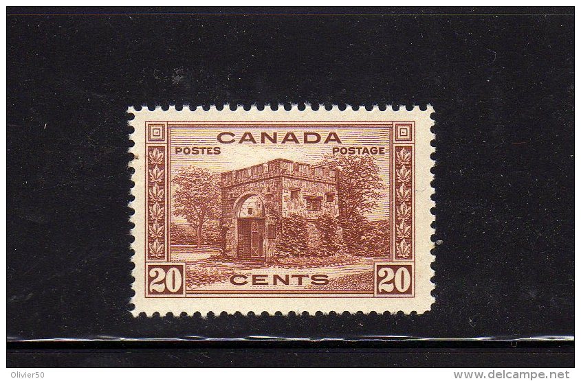 Canada ((1938)  - "George VI"  Neufs** - Unused Stamps