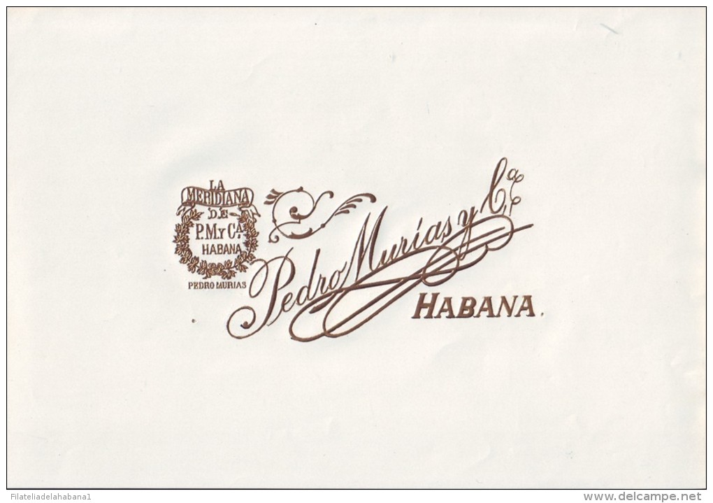 T40 CUBA TOBACCO OLD LEBEL. Circa 1930 PEDRO MURIAS. - Labels