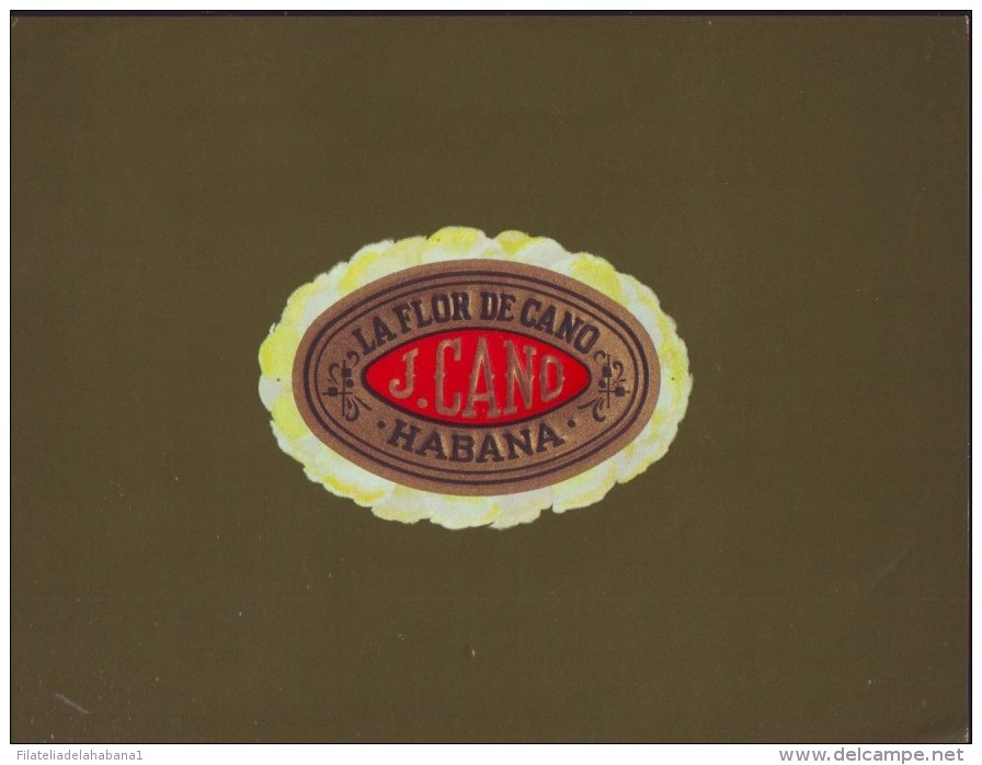 T47 CUBA TOBACCO OLD LEBEL Circa 1920 LA FLOR DE CANO. J CANO. - Labels