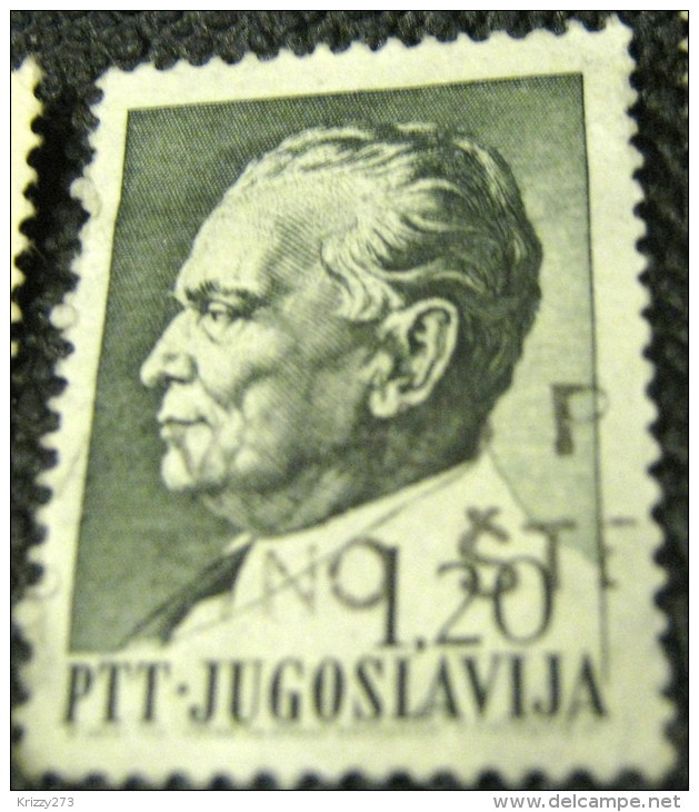 Yugoslavia 1967 The 75th Anniversary Of The Birth Of President Josip Broz Tito 1.20d - Used - Unused Stamps