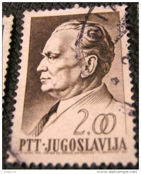 Yugoslavia 1967 The 75th Anniversary Of The Birth Of President Josip Broz Tito 2d - Used - Ongebruikt