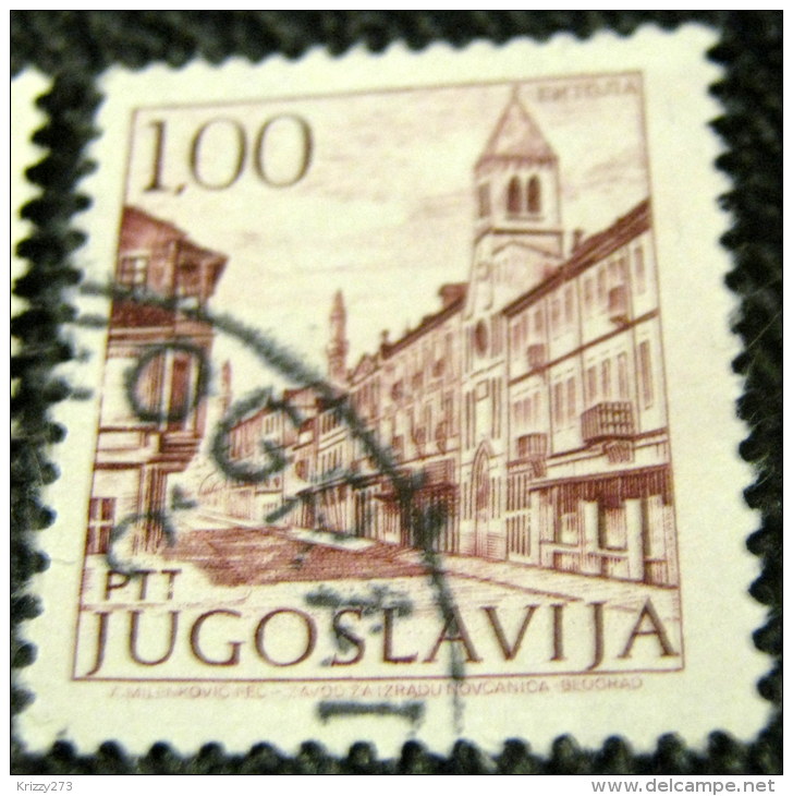 Yugoslavia 1971 Sightseeing 100d - Used - Gebraucht