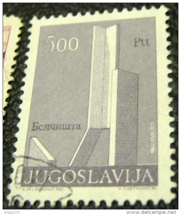 Yugoslavia 1974 Revolution Monuments 5d - Used - Gebraucht