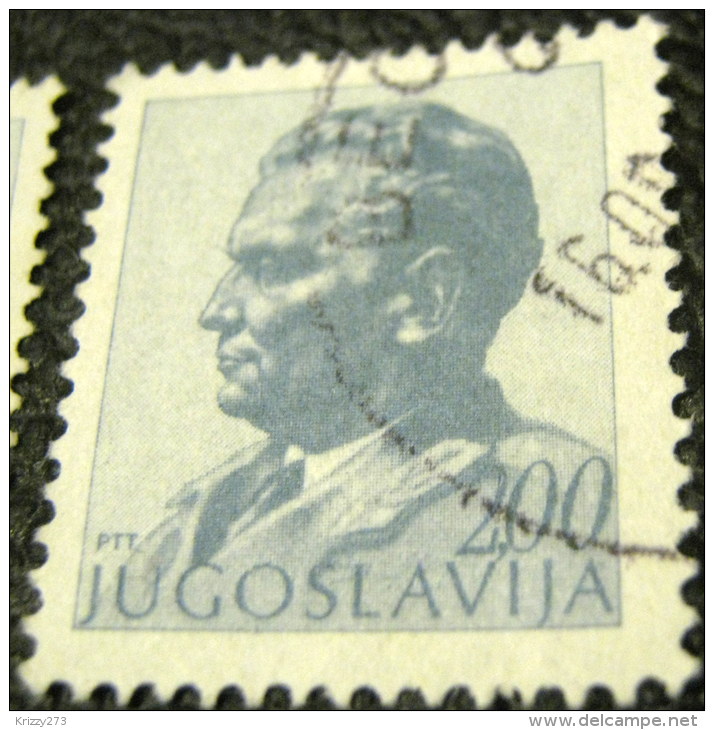 Yugoslavia 1974 President Tito 2d - Used - Gebraucht