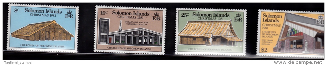 Solomon Islands, 1981, SG 452 - 455, Set Of 4, MNH - Solomon Islands (1978-...)