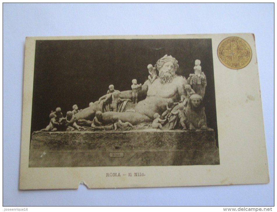 ROMA IL NILO  - CARTES POSTALES COMMEMORATIVES ANNEE SAINTE 1900 - Museums