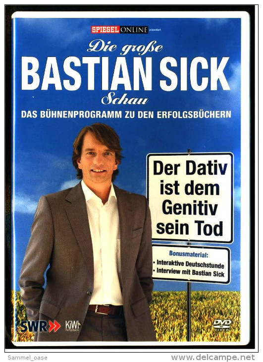 DVD  -  Die Große BASTIAN SICK Schau  -  Der Dativ Ist Dem Genitiv Sein Tod! - Komedie