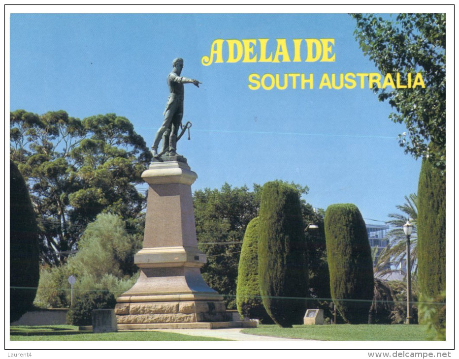 (451) Australia - SA - Adelaide Light's Statue - Adelaide