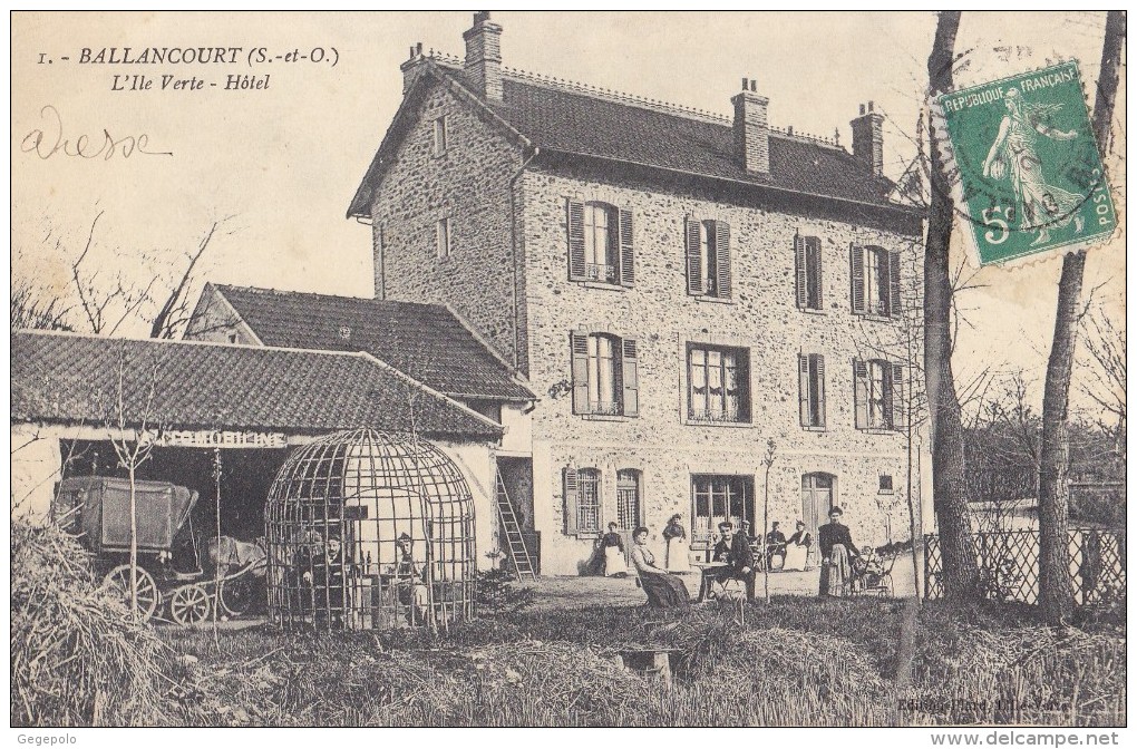 BALLANCOURT  - L'Ile Verte - Hôtel - Ballancourt Sur Essonne