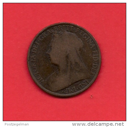 UK, Circulated Coin VF, 1895, 1 Penny,Older Victoria, Bronze, KM790 C1953 - D. 1 Penny