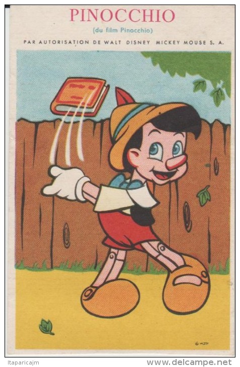 Genre  Image  :  Disney ;  Pinocchio - Non Classés