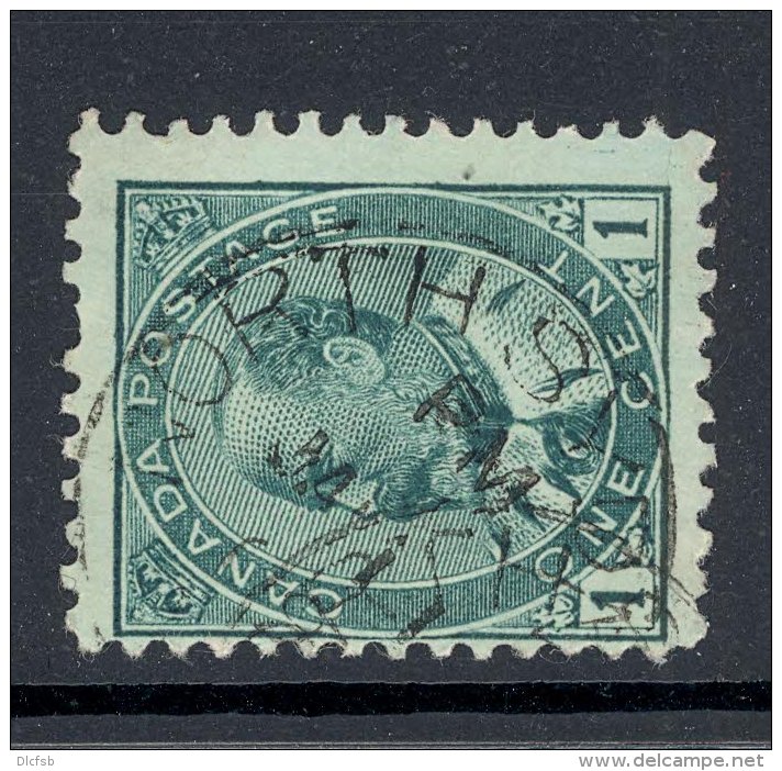 CANADA, Postmark &acute;NORTH SYDNEY&acute; (N.S.) On Edward VII Stamp - Usados
