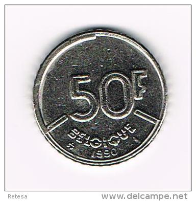 ° BOUDEWIJN 50 FRANK 1990  FR - 50 Francs