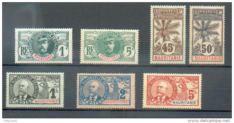 MAU 238 - YT 1-4-11-12-14-15-16 * - Unused Stamps