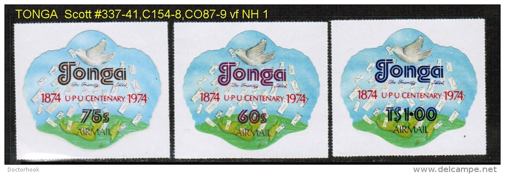 TONGA   Scott  # 337-41,C 154-8,CO 87-9**  VF MINT NH - Tonga (1970-...)
