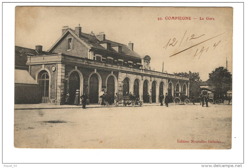 49 - COMPIEGNE - La Gare - Compiegne